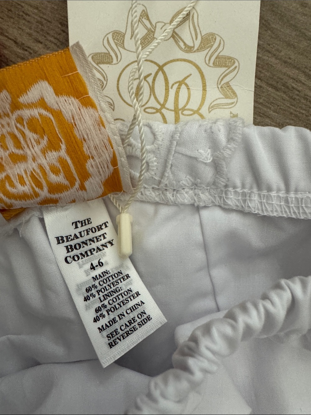 The Beaufort Bonnet Company White Eyelet Bloomer - Kids - Picture 2 of 5